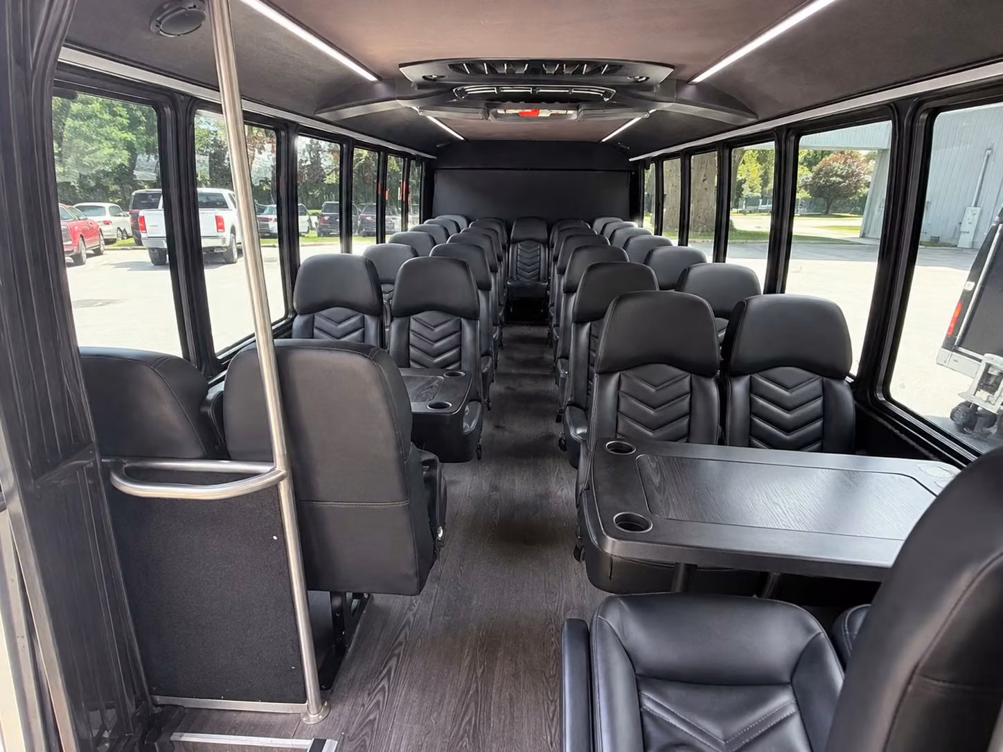 20 passenger minibus inside