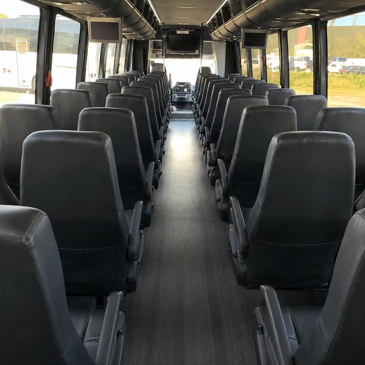 35 passenger minibus inside