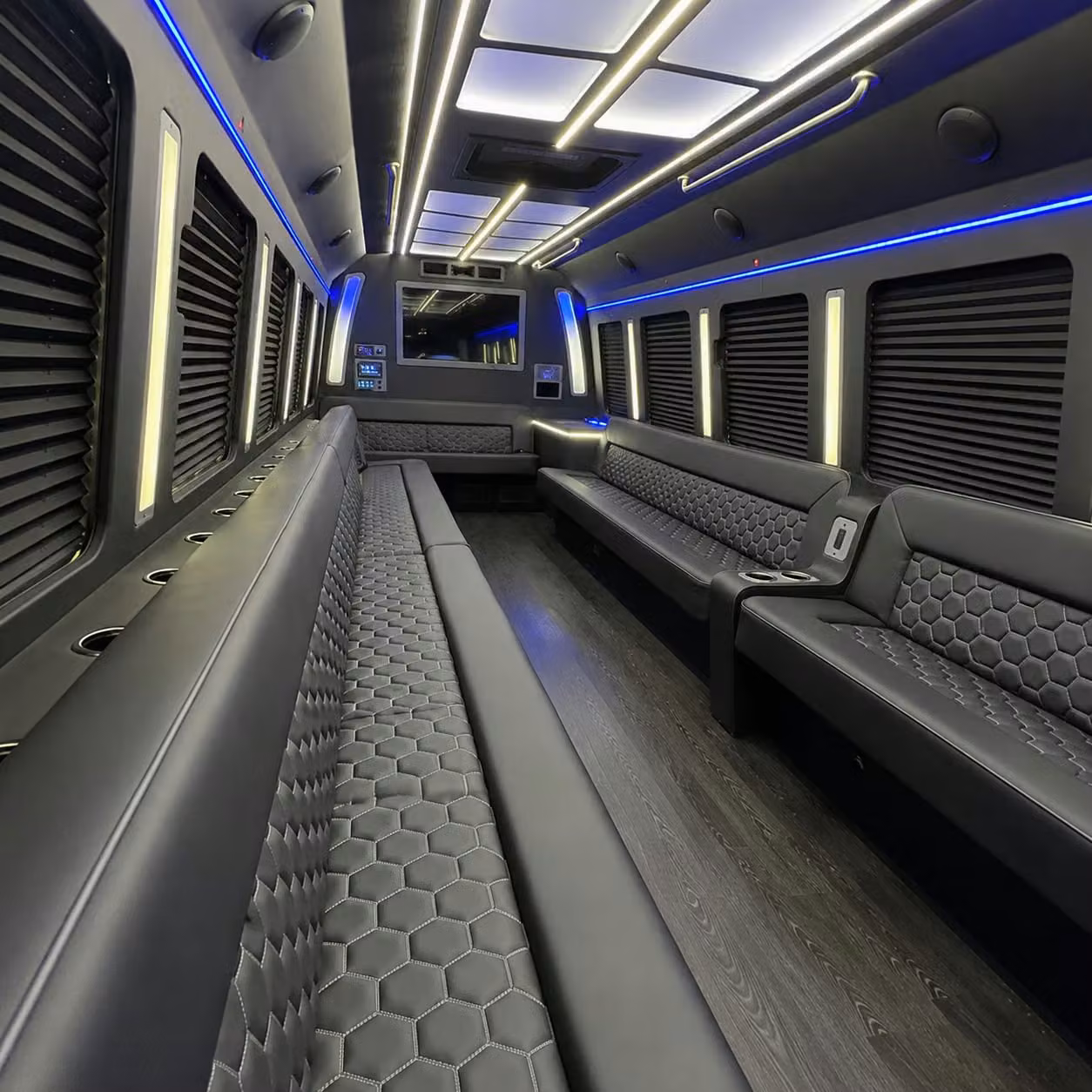 party bus interior