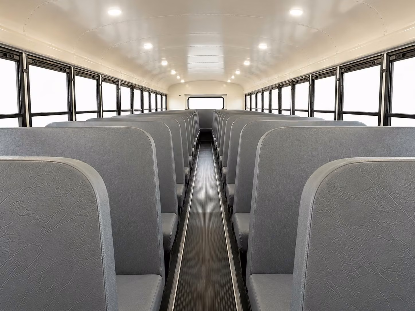 school bus interior