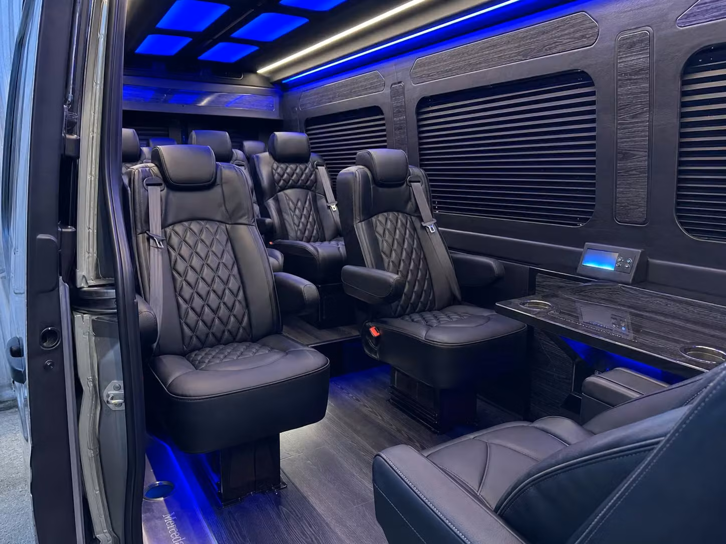 sprinter van transportation for groups and events across walnut creek