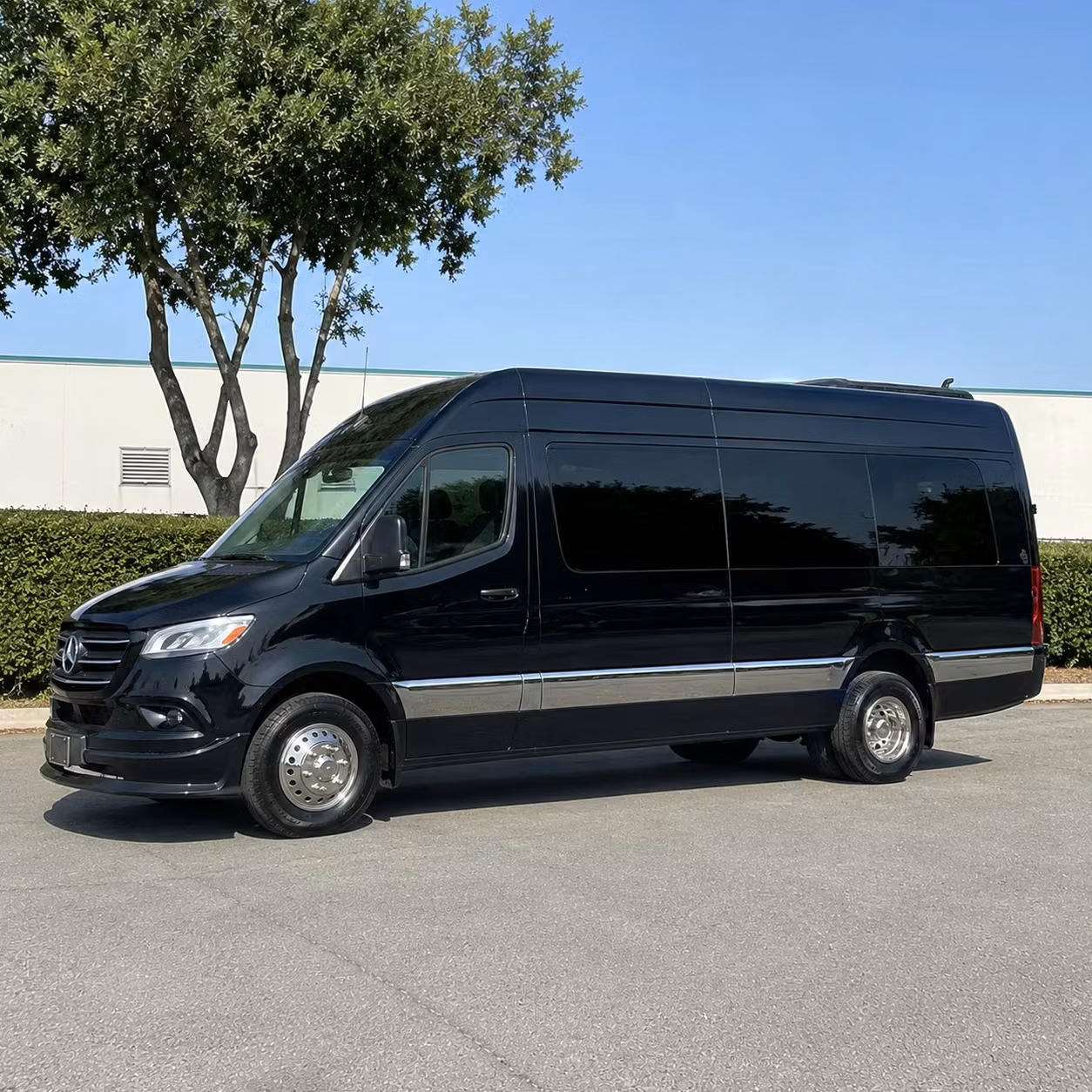 sprinter van with driver