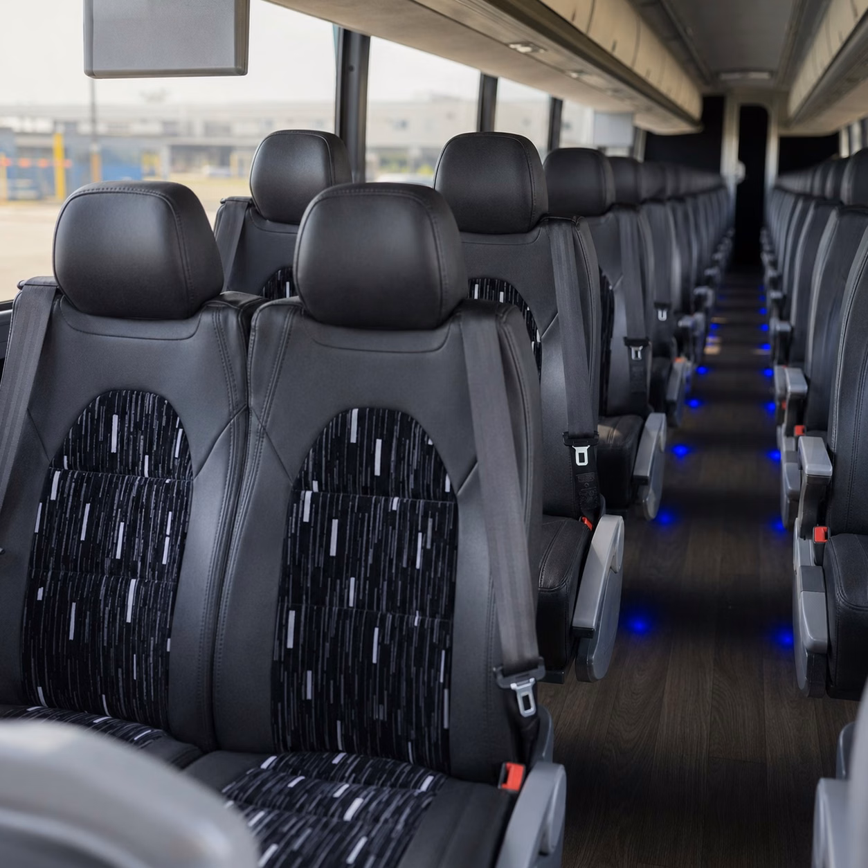 walnut creek charter bus interior gallery