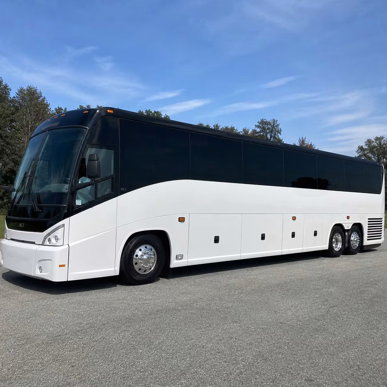 walnut creek charter bus rental exterior