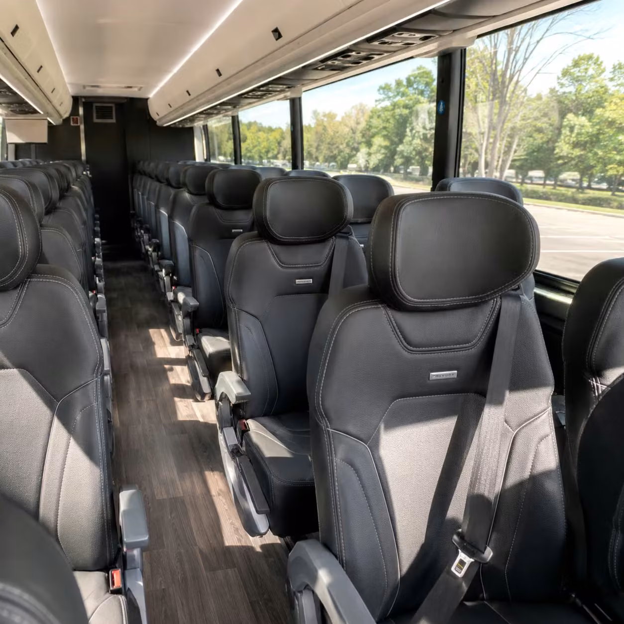 walnut creek charter bus rental inside